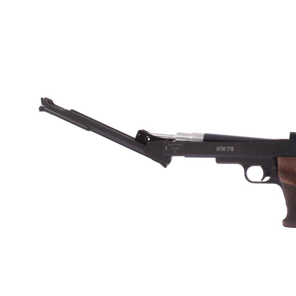 Weihrauch HW 75 Luftpistole Vorkompression 4,5mm Diabolo schwarz Bild 4