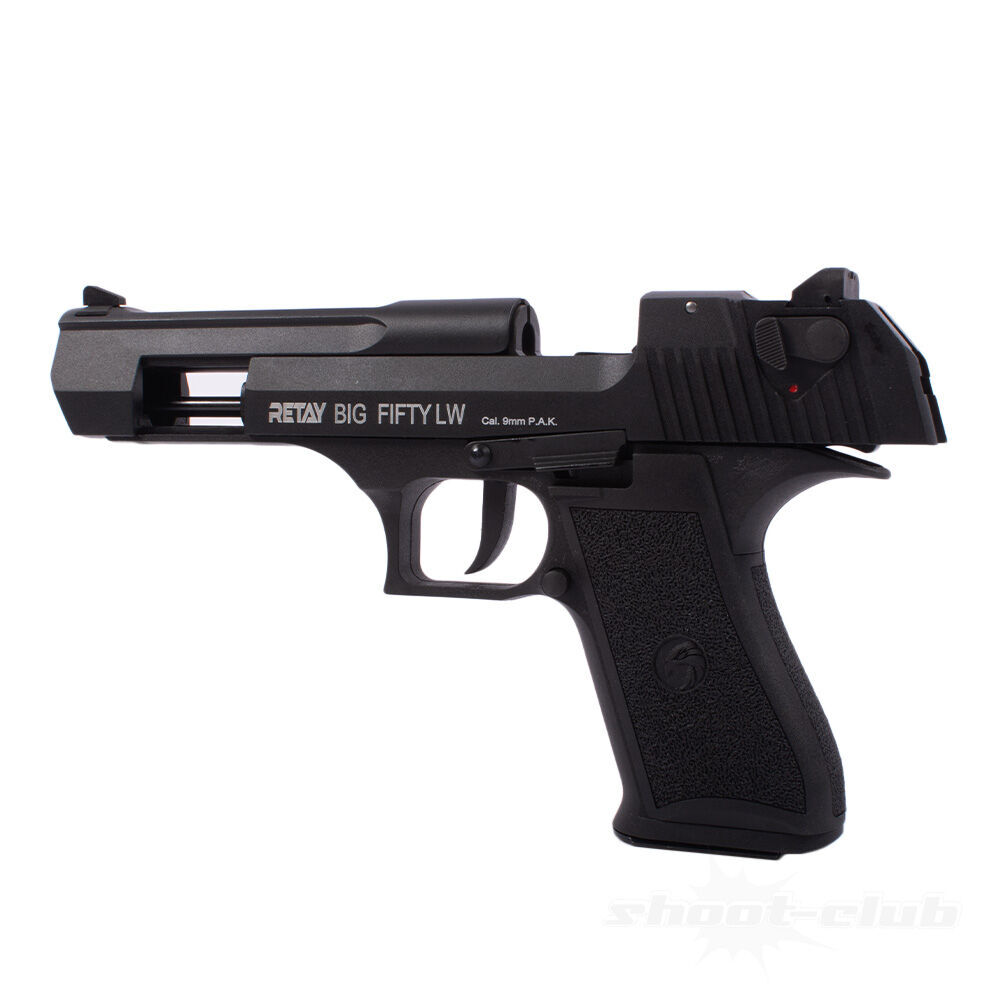 Retay Big Fifty LW Schreckschusspistole Kaliber 9mm P.A.K. brniert Bild 3