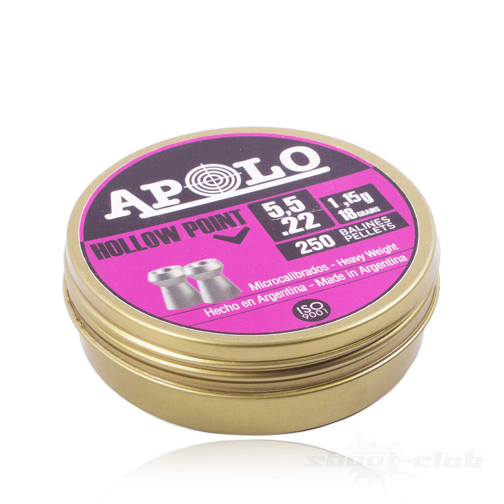 Apolo Hollow Point Diabolos 5,5mm 1,15 g 250 Stk Bild 2