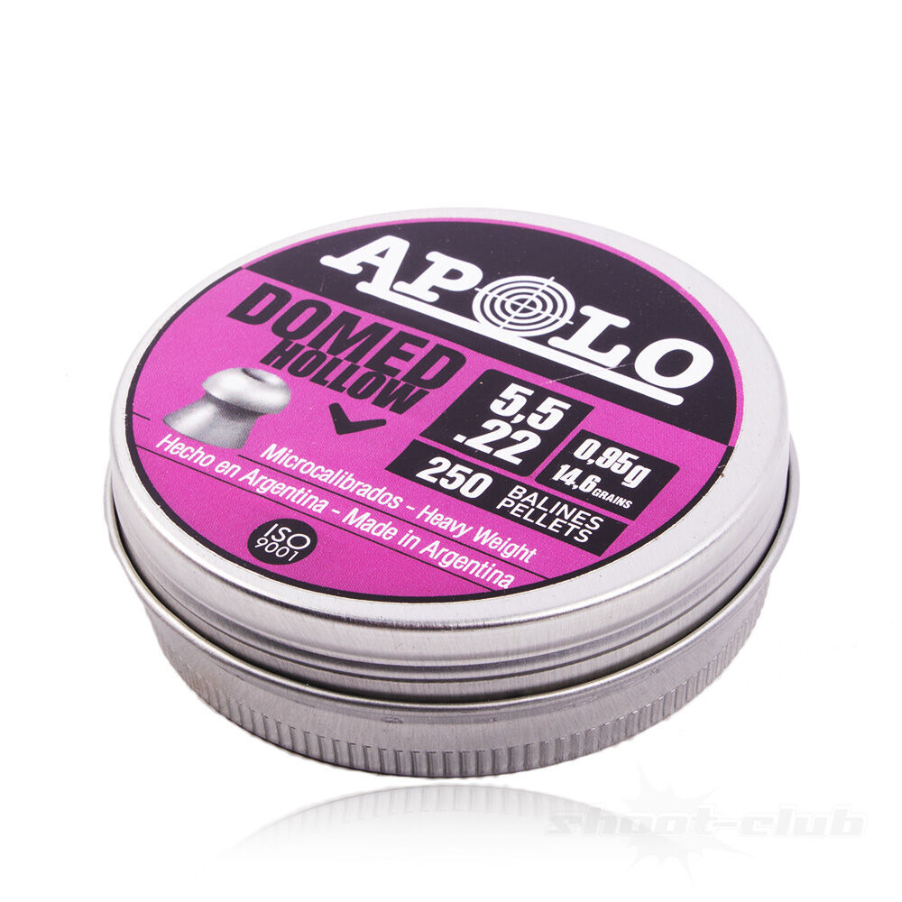Apolo Domed Hollow Diabolos 5,5mm 0,95 g 250 Stk Bild 2