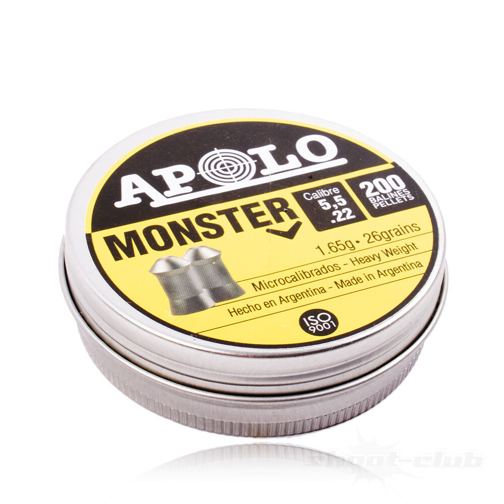 Apolo Monster Diabolos .5,5mm 1,65 g 200 Stk Bild 2