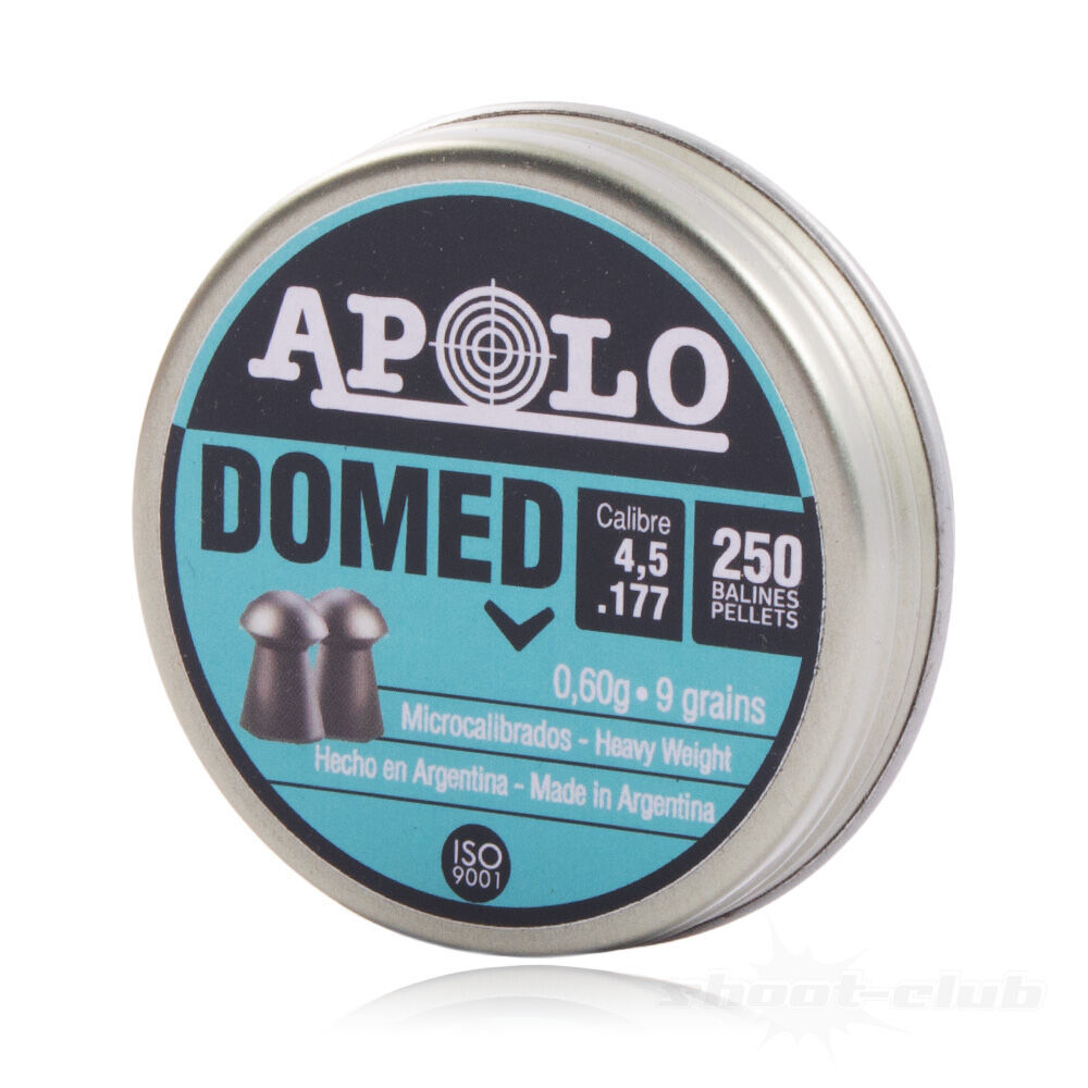 Apolo Domed Diabolo .4,5mm 0,60 g 250 Stk Bild 2