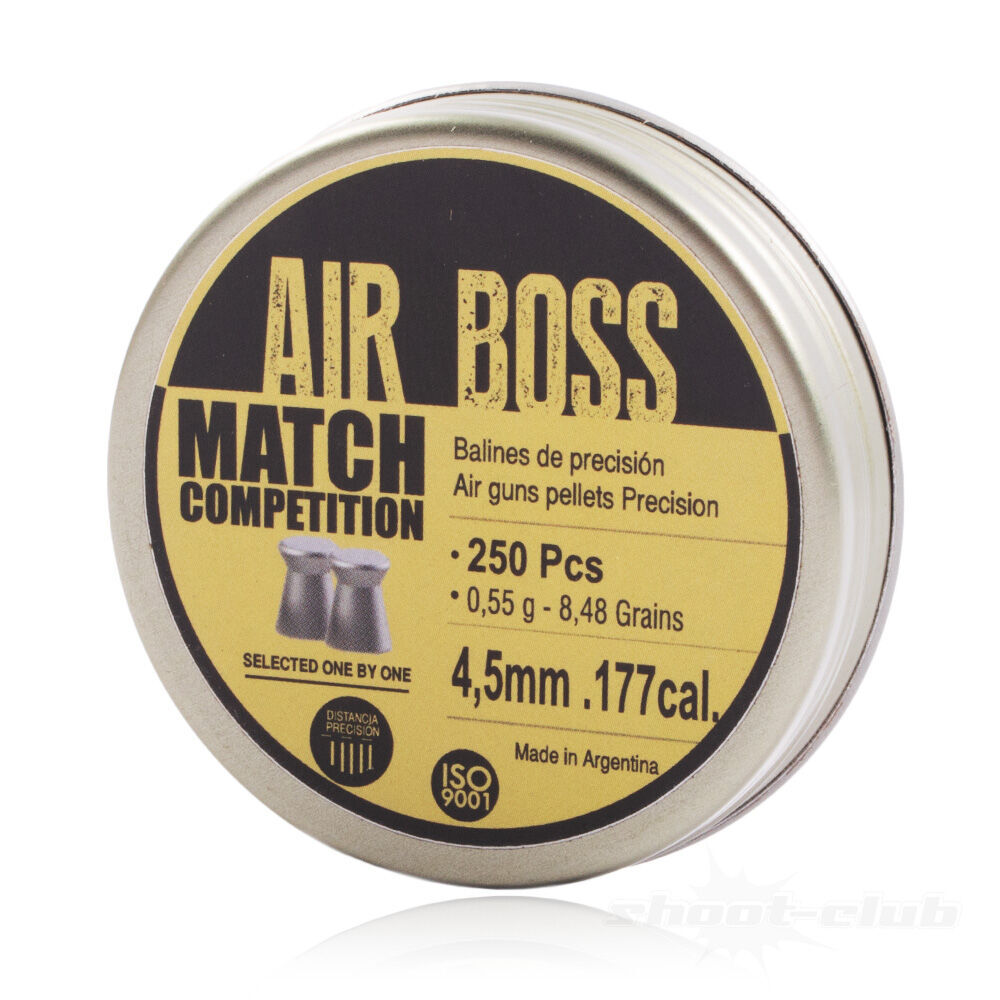 Apolo Air Boss Match Competition Diabolos 4,5mm 0,55 g 250 Stk Bild 2