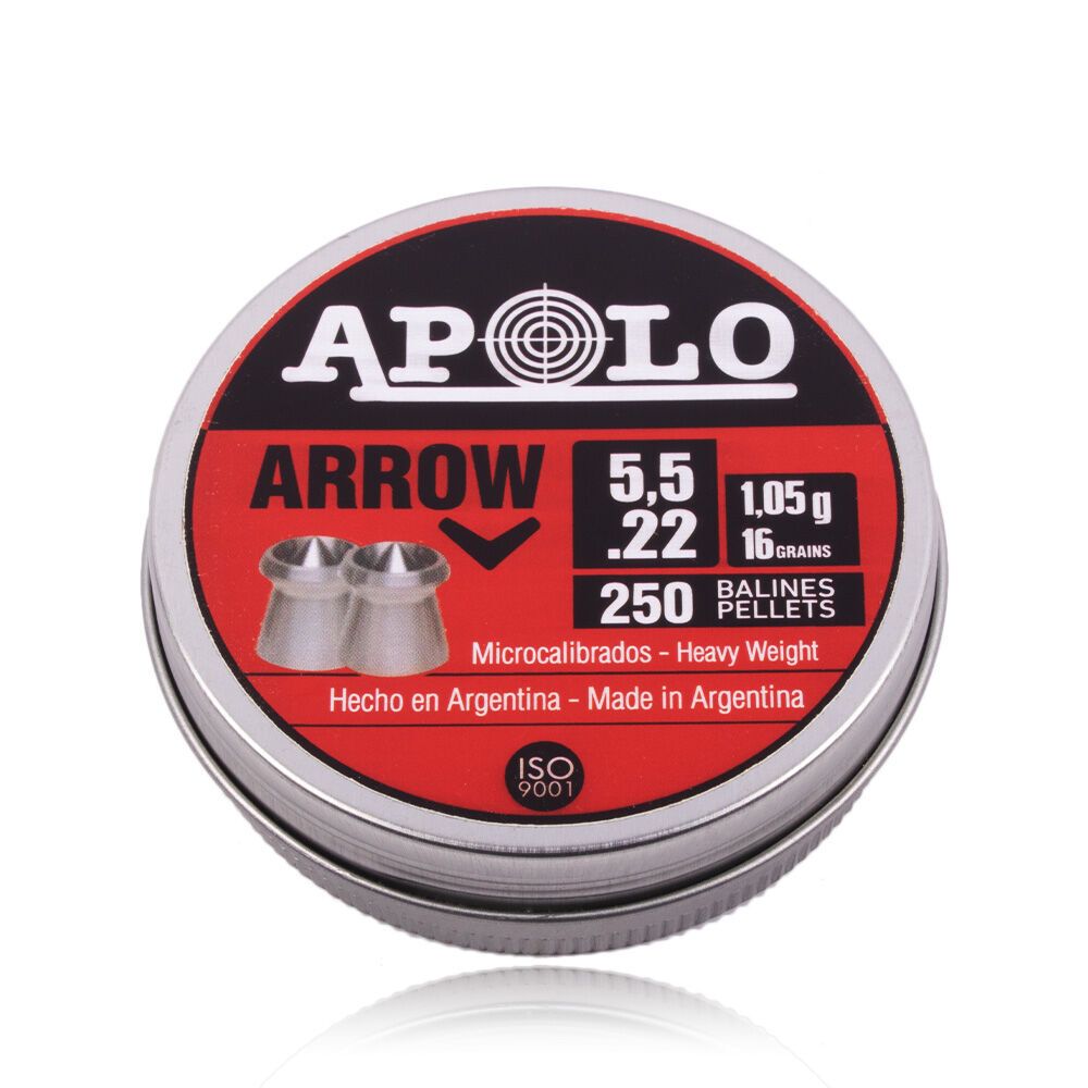 Apolo Arrow Diabolos  .5,5mm 1,05 g 250 Stk Bild 3