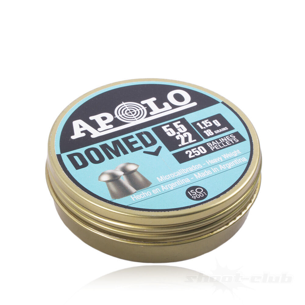 Apolo Domed Diabolos .5,5mm 1,15 g 250 Stk Bild 2