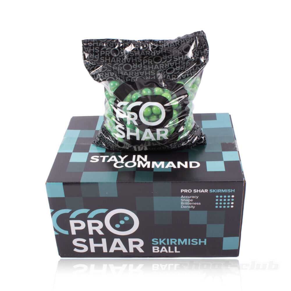 Pro Shar Skirmish Paintballs .68 2000 Schuss Bild 2