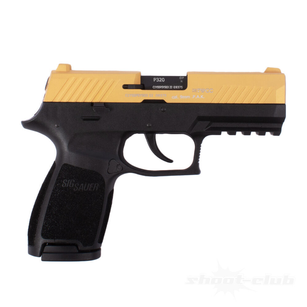 Sig Sauer P320 Gold Schreckschusspistole im Kaliber 9 mm P.A.K. Bild 2