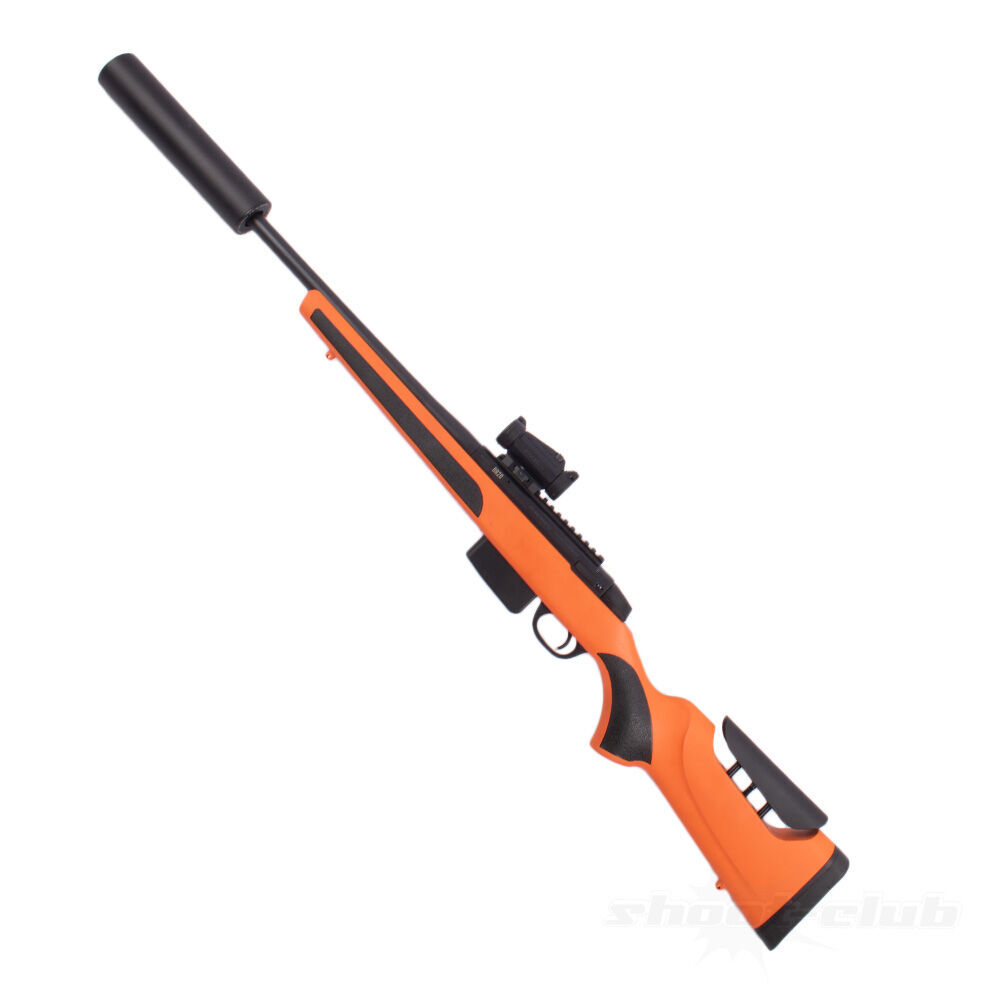 Brenner BR20 Polymer Orange Repetierbüchse Drückjagd-Set Falke S und Jaki Classic Bild 2