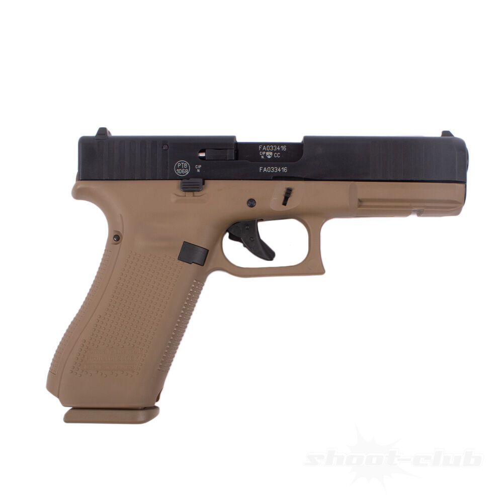 Glock 17 Gen 5 Schreckschusspistole .9mm PAK Coyote Bild 2