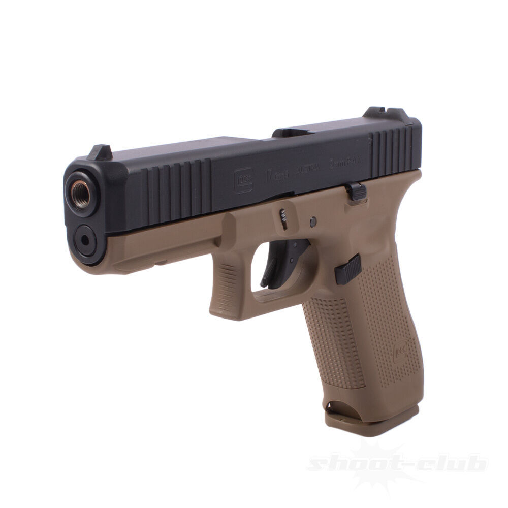 Glock 17 Gen 5 Schreckschusspistole 9mm PAK Coyote Bild 3
