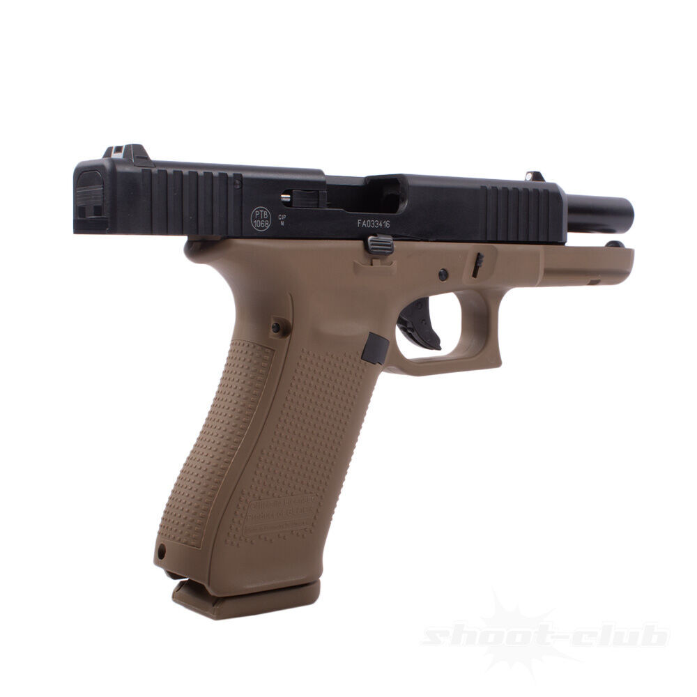 Glock 17 Gen 5 Schreckschusspistole .9mm PAK Coyote Bild 4