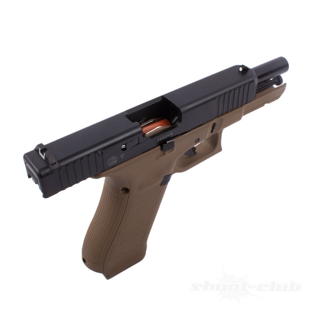 Glock 17 Gen 5 Schreckschusspistole .9mm PAK Coyote Bild 5