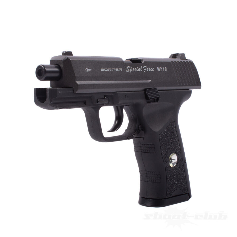 Borner W118 Co2 Pistole Kaliber .4,5mm BB Bild 3