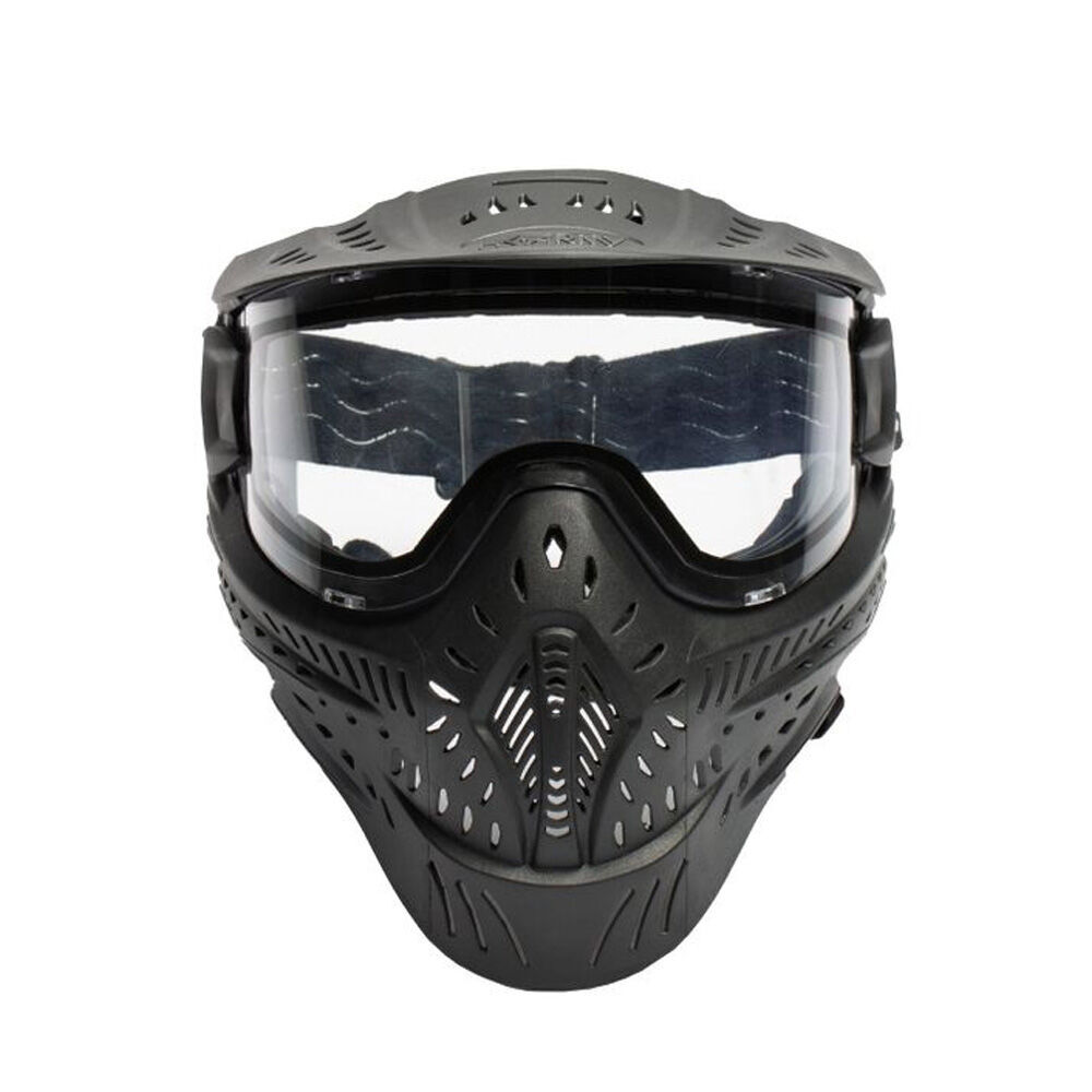 HK Army HSTL Paintball Maske Schwarz mit Thermalglas Bild 2