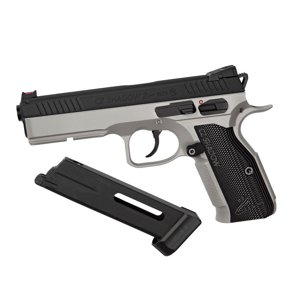 ASG CZ Shadow 2 Airsoftpistole CO2 Blow Back 6 mm BB Urban Grey Bild 3