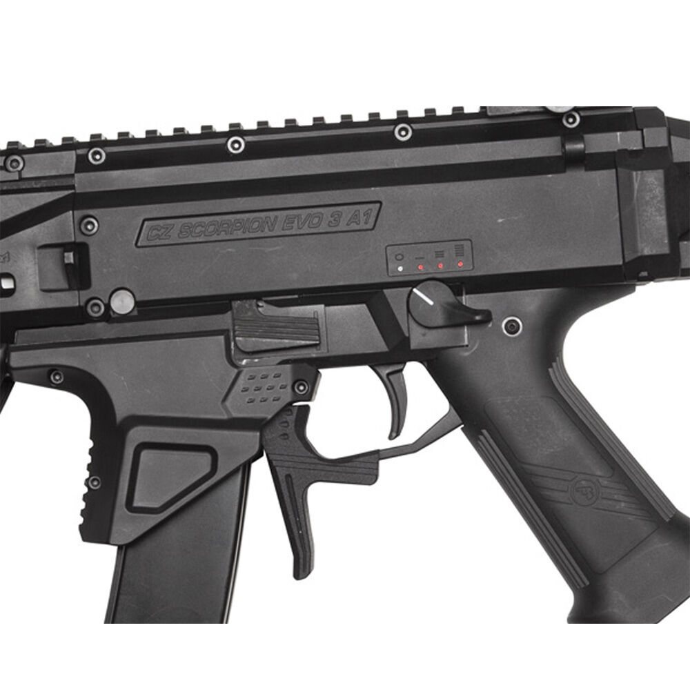 ASG CZ Scorpion EVO 3 A1 ATEK Airsoft S-AEG 6 mm BB Schwarz Bild 2