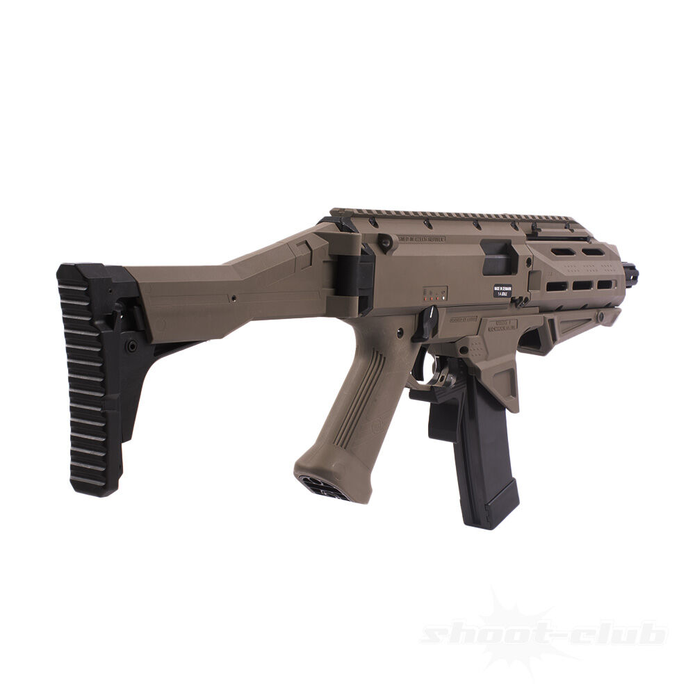 ASG CZ Scorpion EVO 3 A1 ATEK Airsoft S-AEG 6 mm BB FDE Dual Tone Bild 3