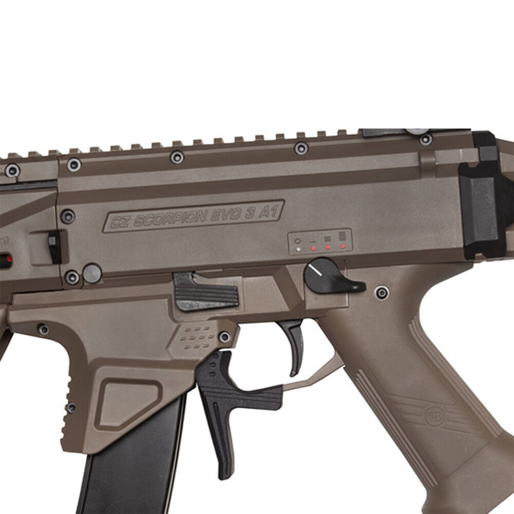 ASG CZ Scorpion EVO 3 A1 ATEK Airsoft S-AEG 6 mm BB FDE Dual Tone Bild 5