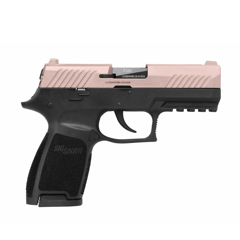 Sig Sauer P320 Rosegold 9 mm P.A.K. Schreckschusspistole Platzpatronen Set Bild 2