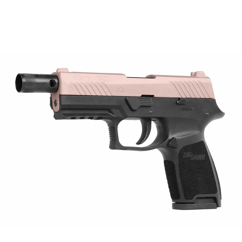 Sig Sauer P320 Rosegold 9 mm P.A.K. Schreckschusspistole Platzpatronen Set Bild 4