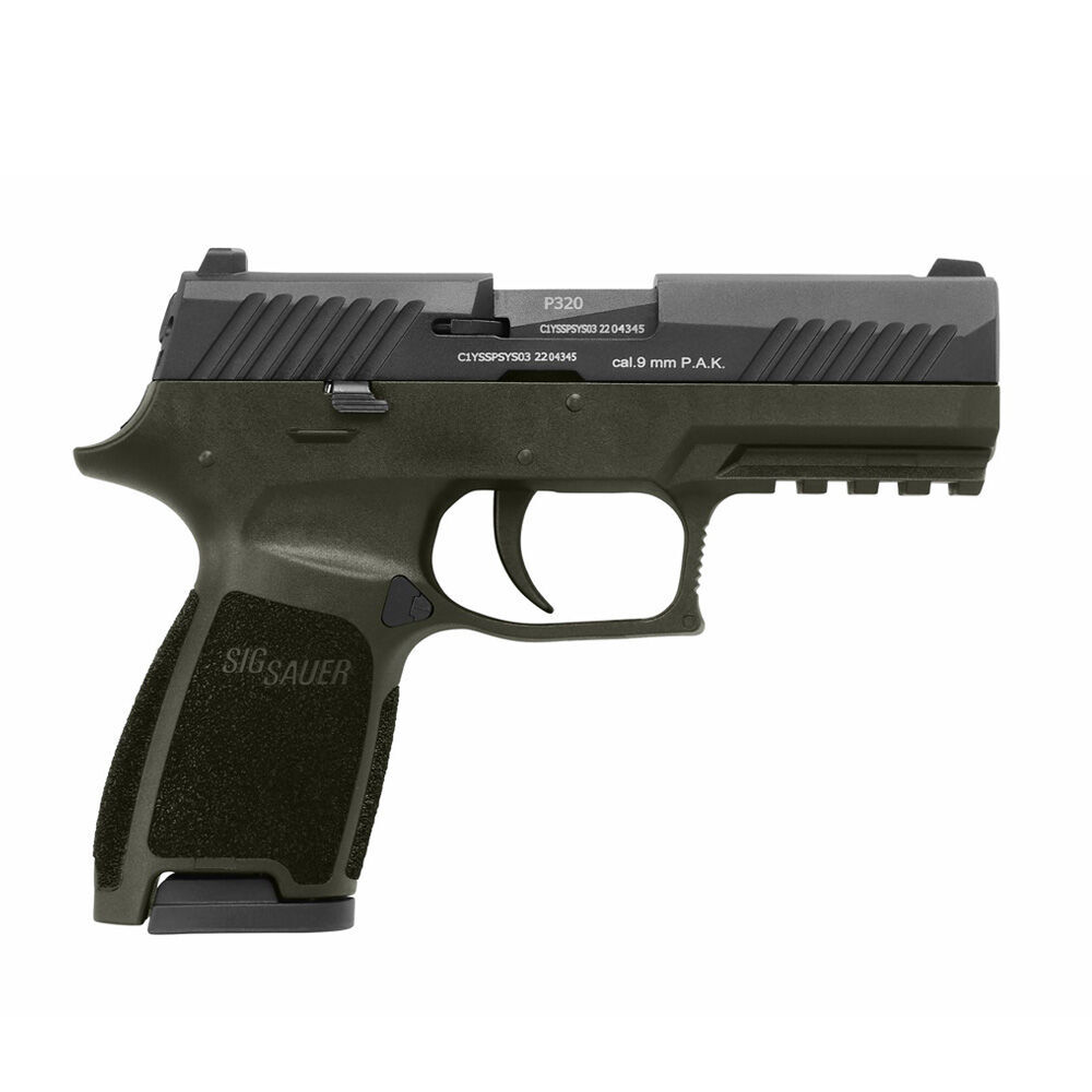 Sig Sauer P320 OD-Green Schreckschusspistole im Kaliber 9 mm P.A.K. Bild 2