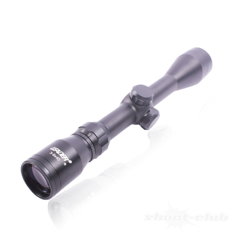 Leader Zielfernrohr 3-9x40 Duplex mit Ringen fr 11mm Rail Bild 3