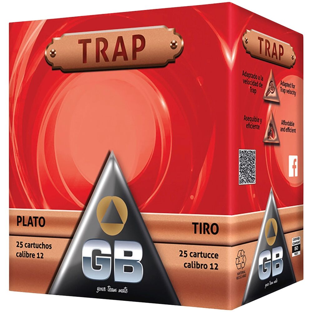 GB Training Trap 12/70 24g / 2,4mm - 25 Stk Bild 2