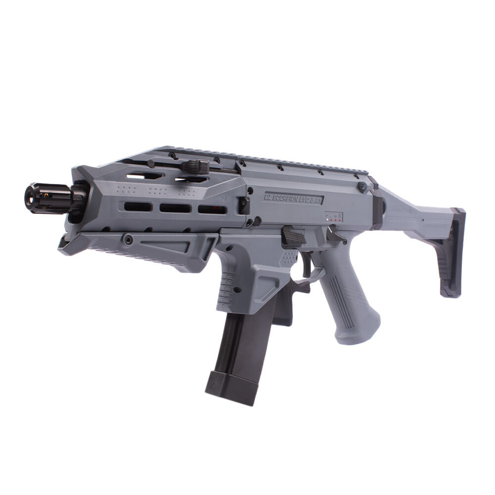 ASG CZ Scorpion EVO 3 A1 ATEK Airsoft S-AEG 6 mm BB Battleship Grey Dual Tone Bild 3