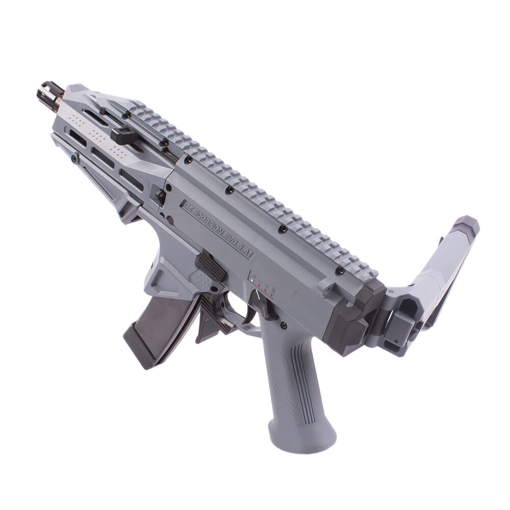 ASG CZ Scorpion EVO 3 A1 ATEK Airsoft S-AEG 6 mm BB Battleship Grey Dual Tone Bild 5