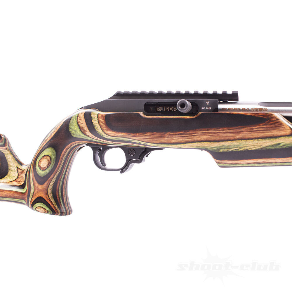 Ruger 10/22 Competition Green Selbstladebchse Kaliber .22lr Bild 5