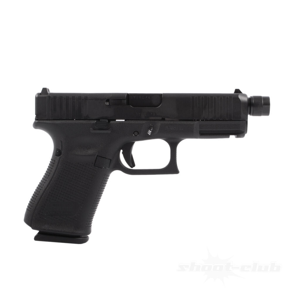 Glock 19 Gen5 MOS FS Gewindelauf Pistole SD 9mm Luger Bild 2