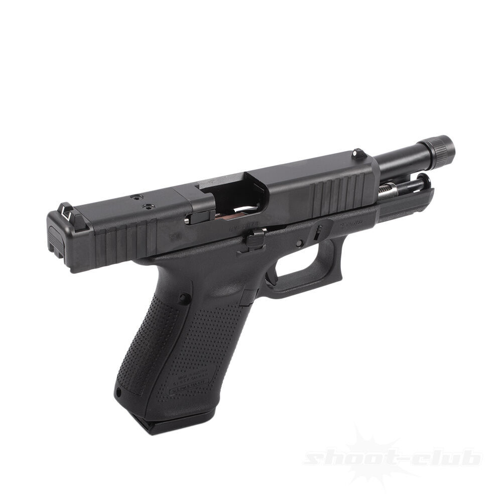 Glock 19 Gen5 MOS FS Gewindelauf Pistole SD 9mm Luger Bild 4
