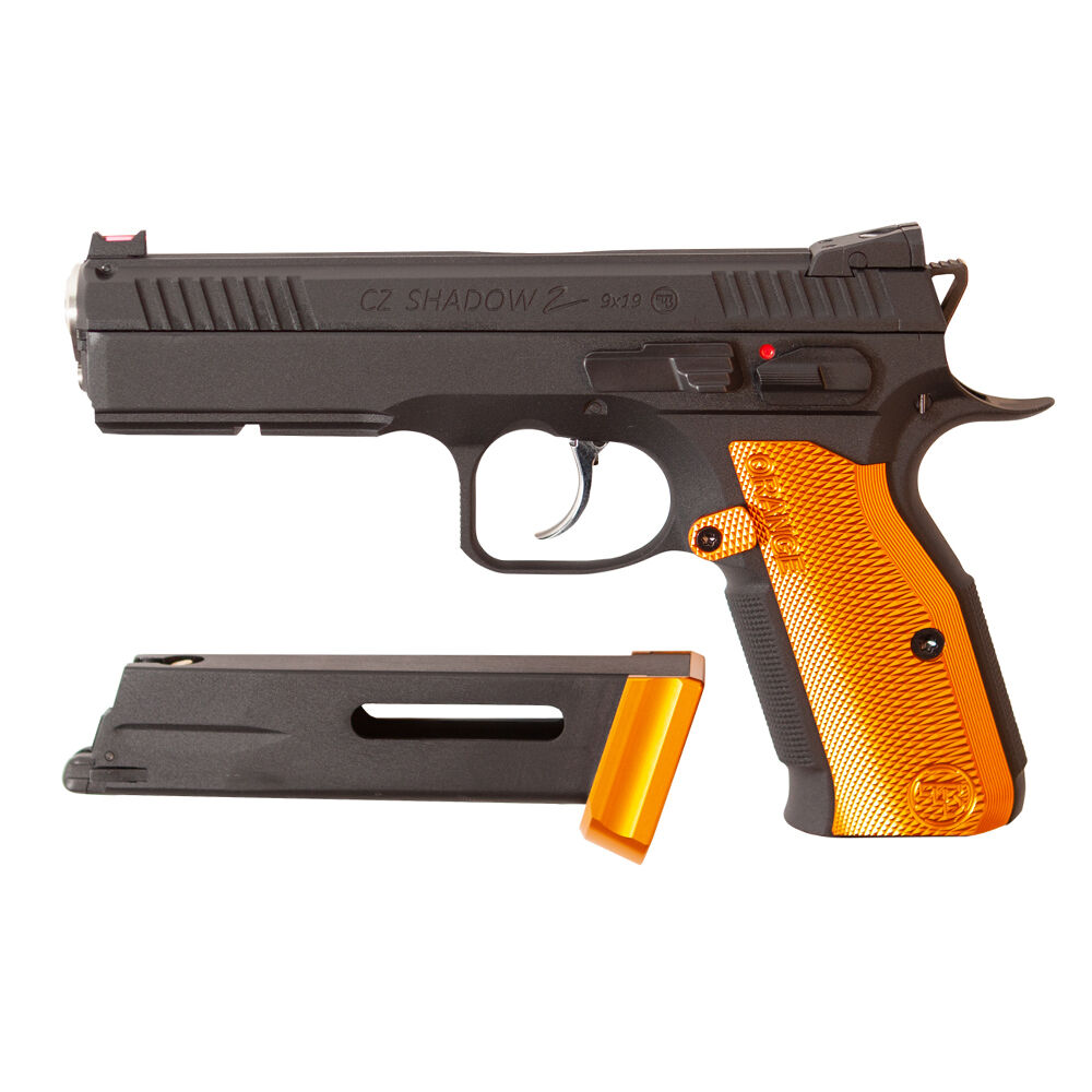 ASG CZ Shadow 2 Airsoft CO2 Pistole CBB 6mm Orange Special Edition Bild 3