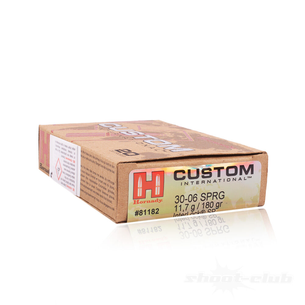 Hornady Custom Interlock SP .30-06Spring 180 grs 20 Stück Bild 4