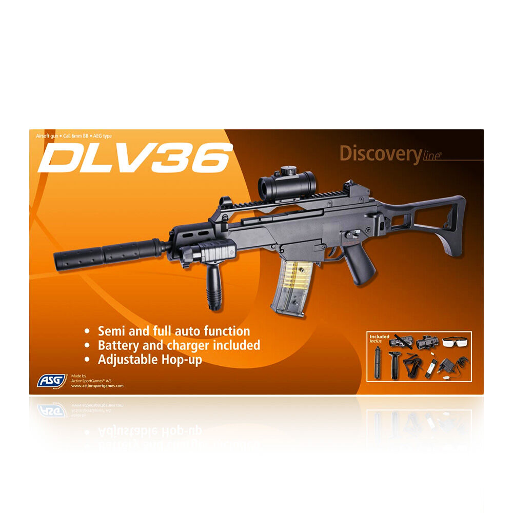 ASG DLV36 Value Pack AEG Karabiner 6 mm BB 48 Schuss Bild 5