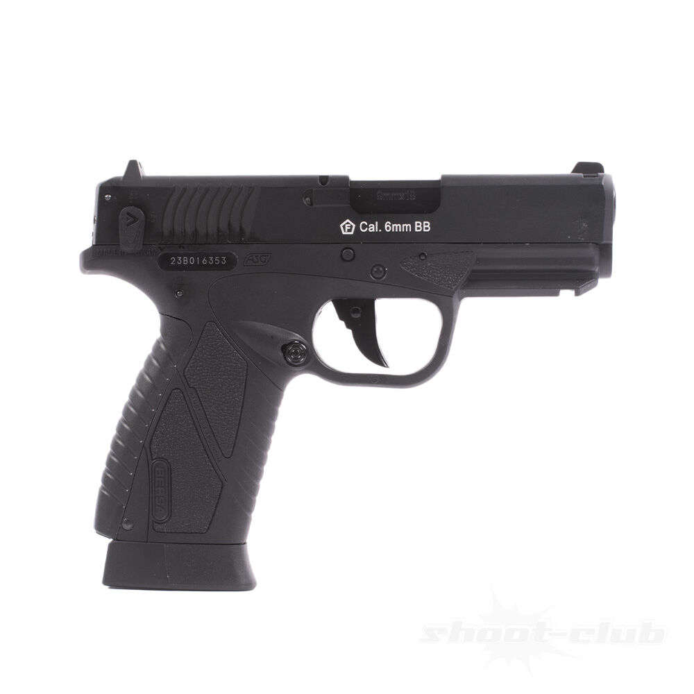 ASG Bersa BP9CC Aisoft Co2 Pistole CBB 6mm BB Schwarz Bild 2