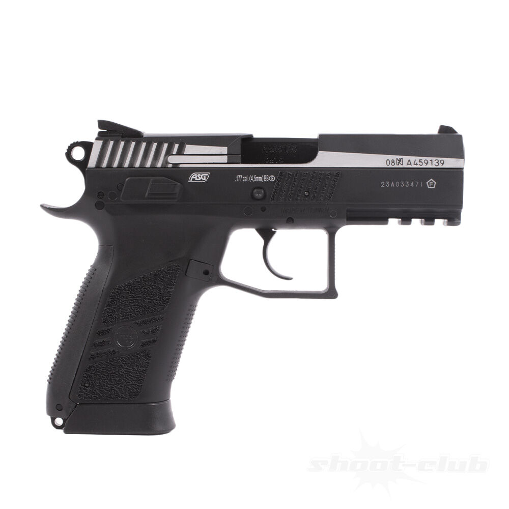 CZ 75 P-07 Duty Co2 Pistole Blowback 4,5mm BB Dual Tone Bild 2