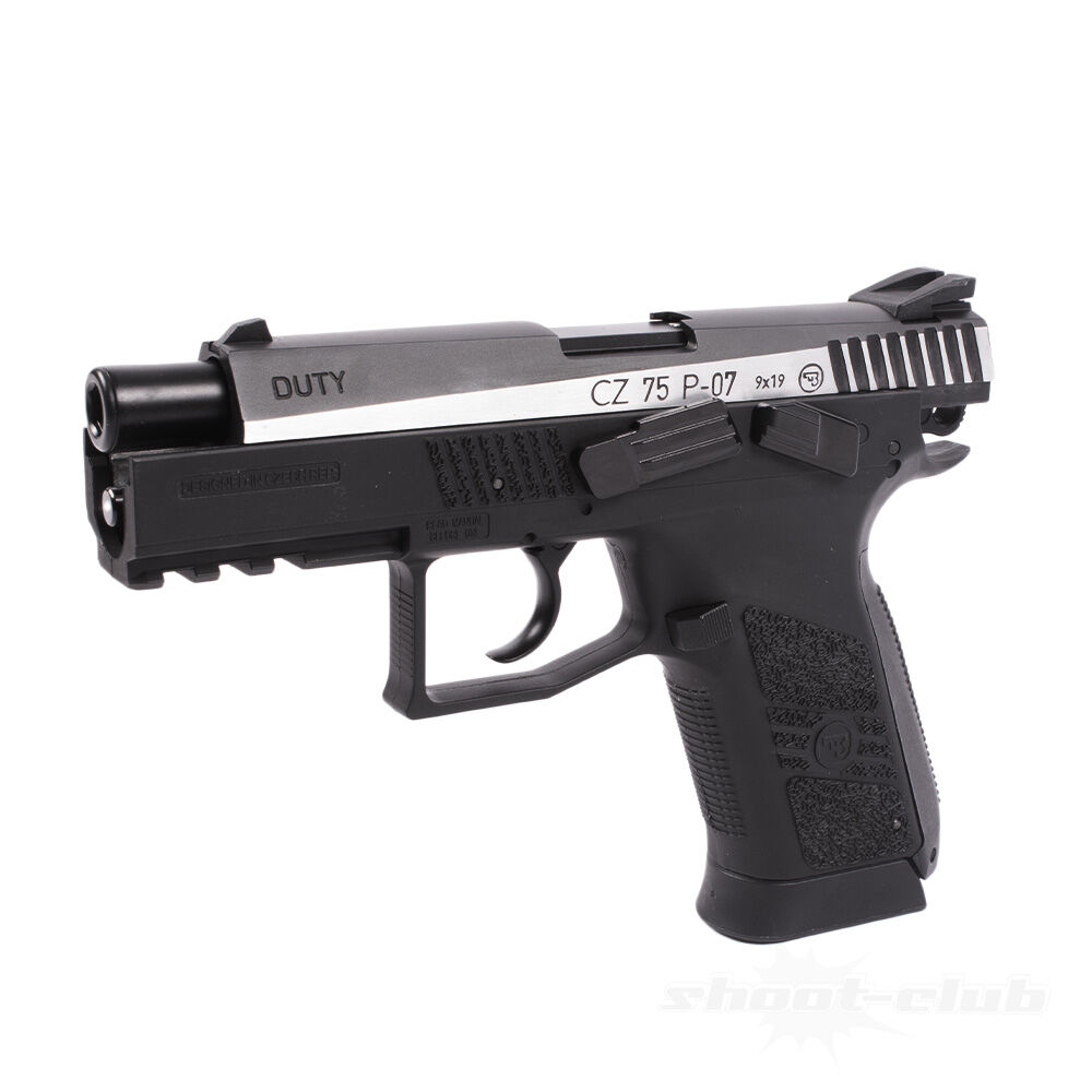 CZ 75 P-07 Duty Co2 Pistole Blowback 4,5mm BB Dual Tone Bild 3