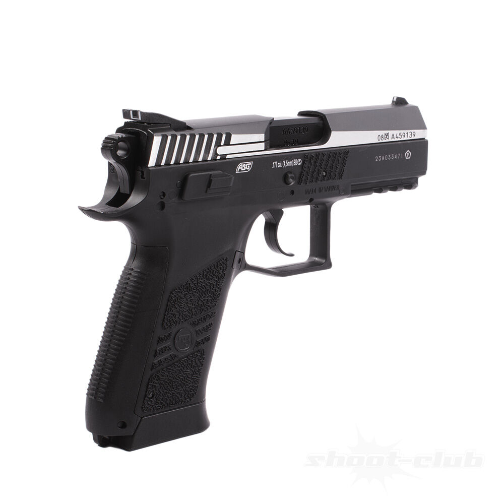 CZ 75 P-07 Duty Co2 Pistole Blowback 4,5mm BB Dual Tone Bild 4