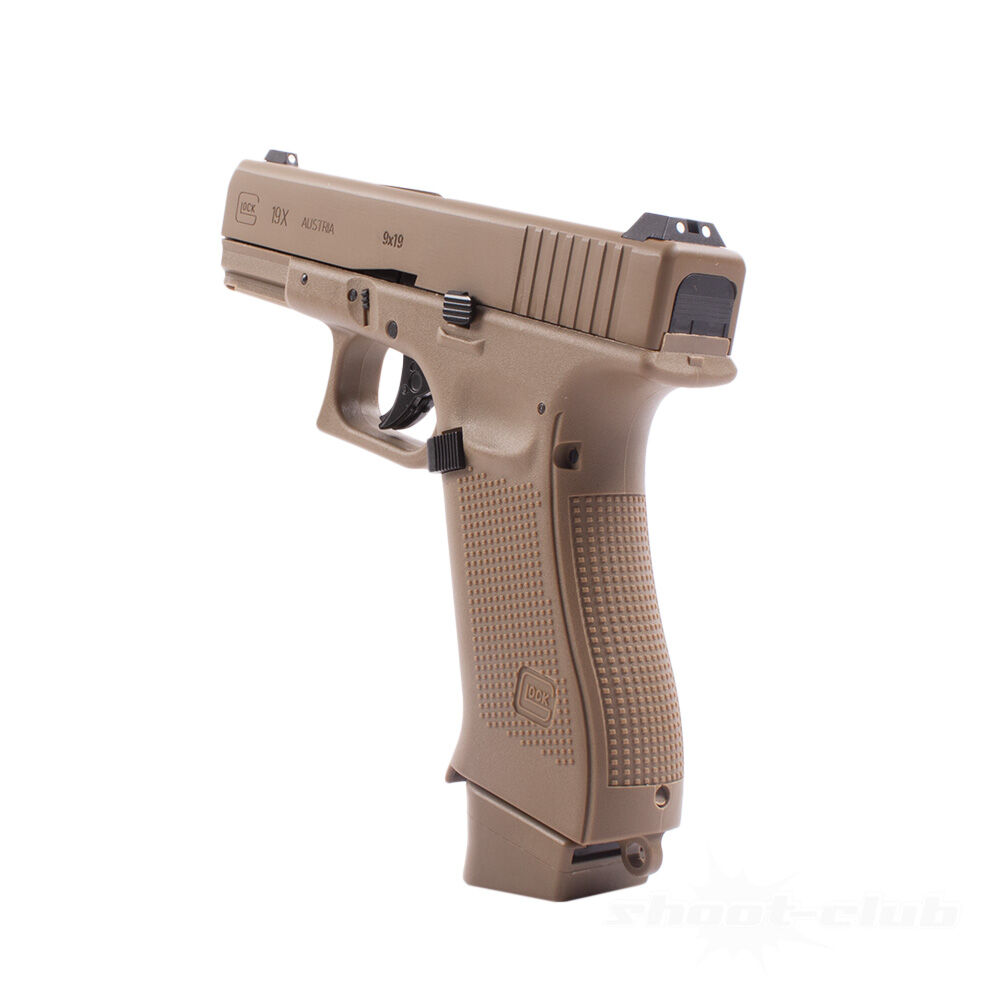 Elite Force Glock 19X Airsoft Co2 Pistole 6 mm BB Coyote Bild 5