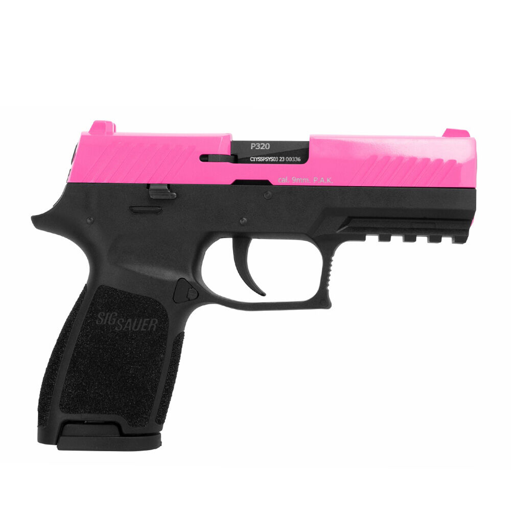 Sig Sauer P320 Schreckschusspistole Pink 9mm P.A.K. mit 50 Platzpatronen Bild 2