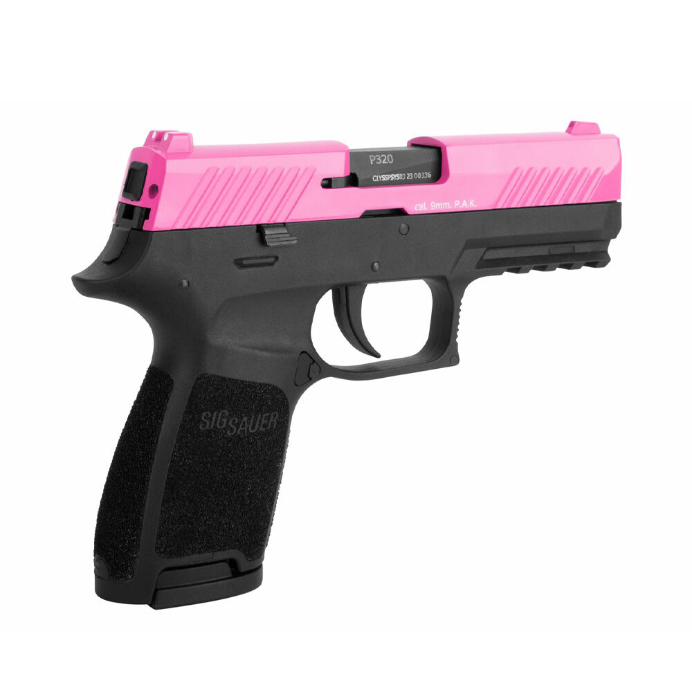 Sig Sauer P320 Schreckschusspistole im Kaliber 9 mm P.A.K. Pink Schwarz Bild 4