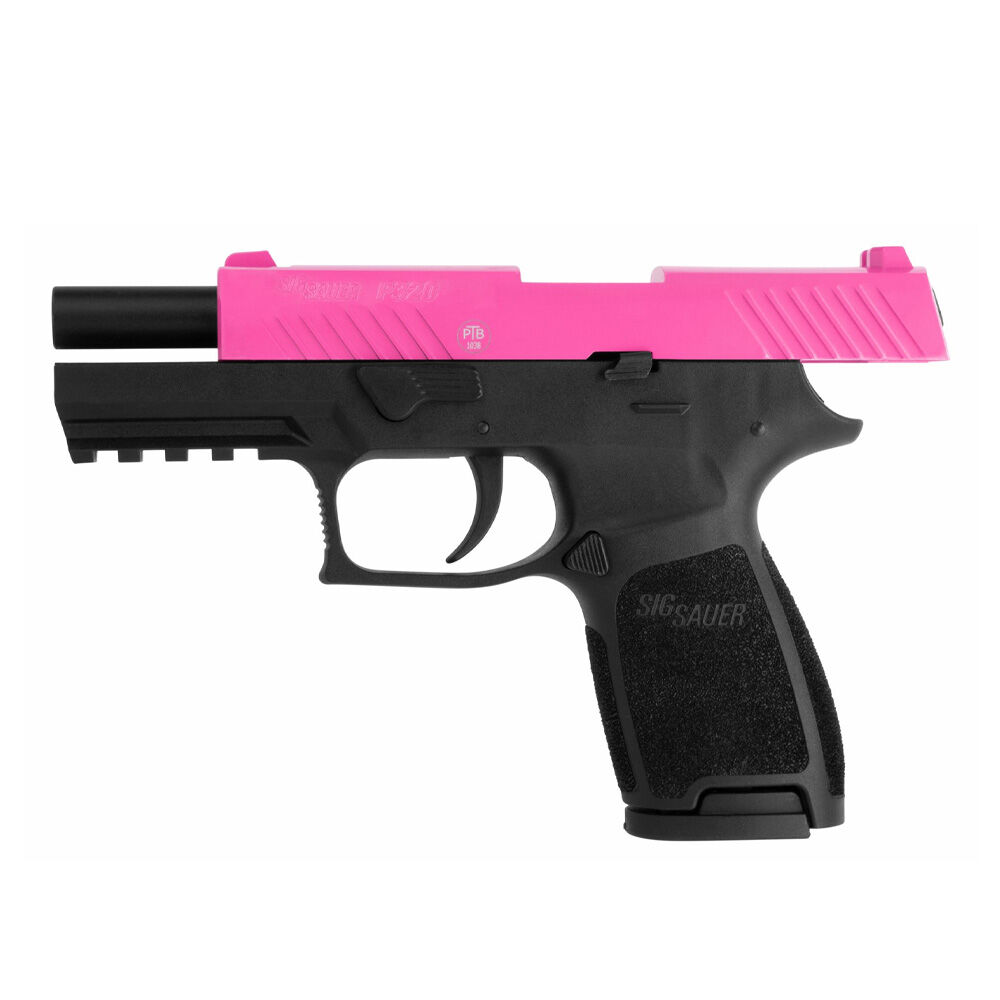 Sig Sauer P320 Schreckschusspistole im Kaliber 9 mm P.A.K. Pink Schwarz Bild 5