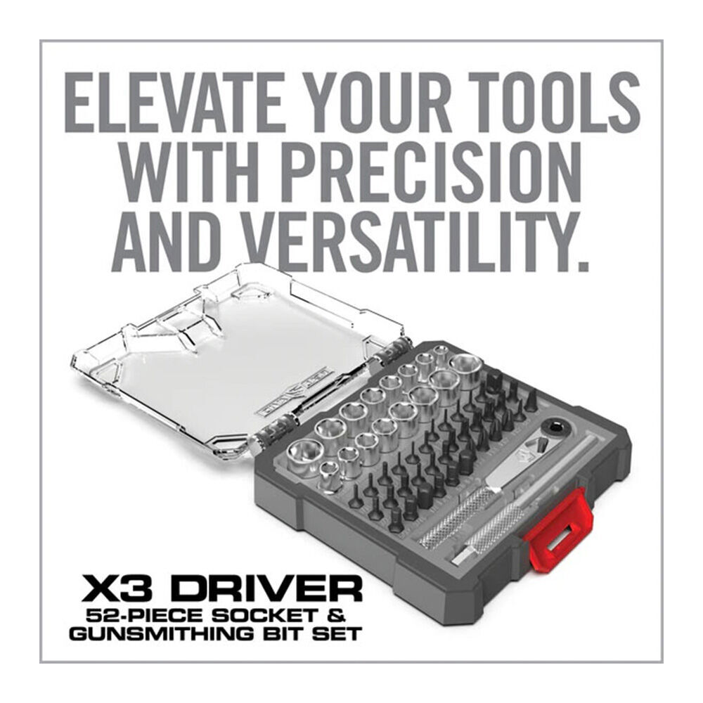 Real Avid X3T Driver 52-Piece Socket & Gunsmithing Bit Set Bild 2