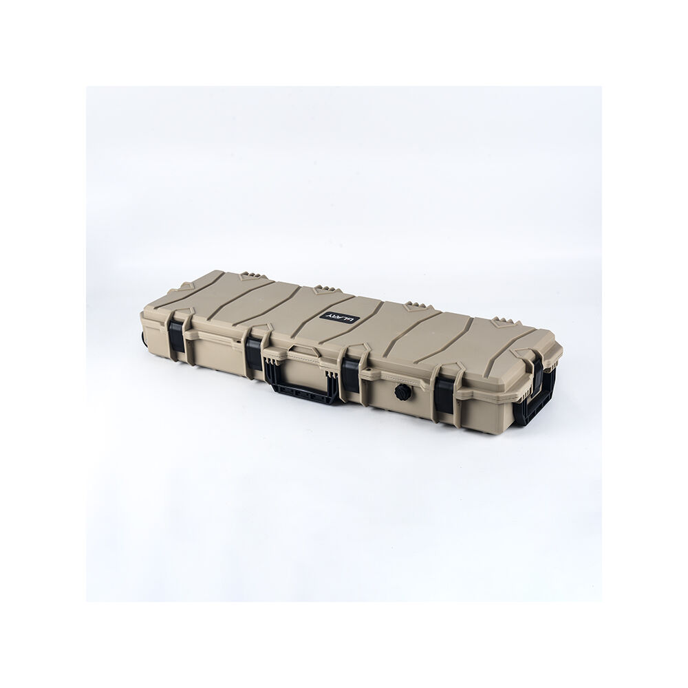 Glary Gewehrkoffer 102x36x14 cm Wasserdicht IP67-Standard Tan Bild 2