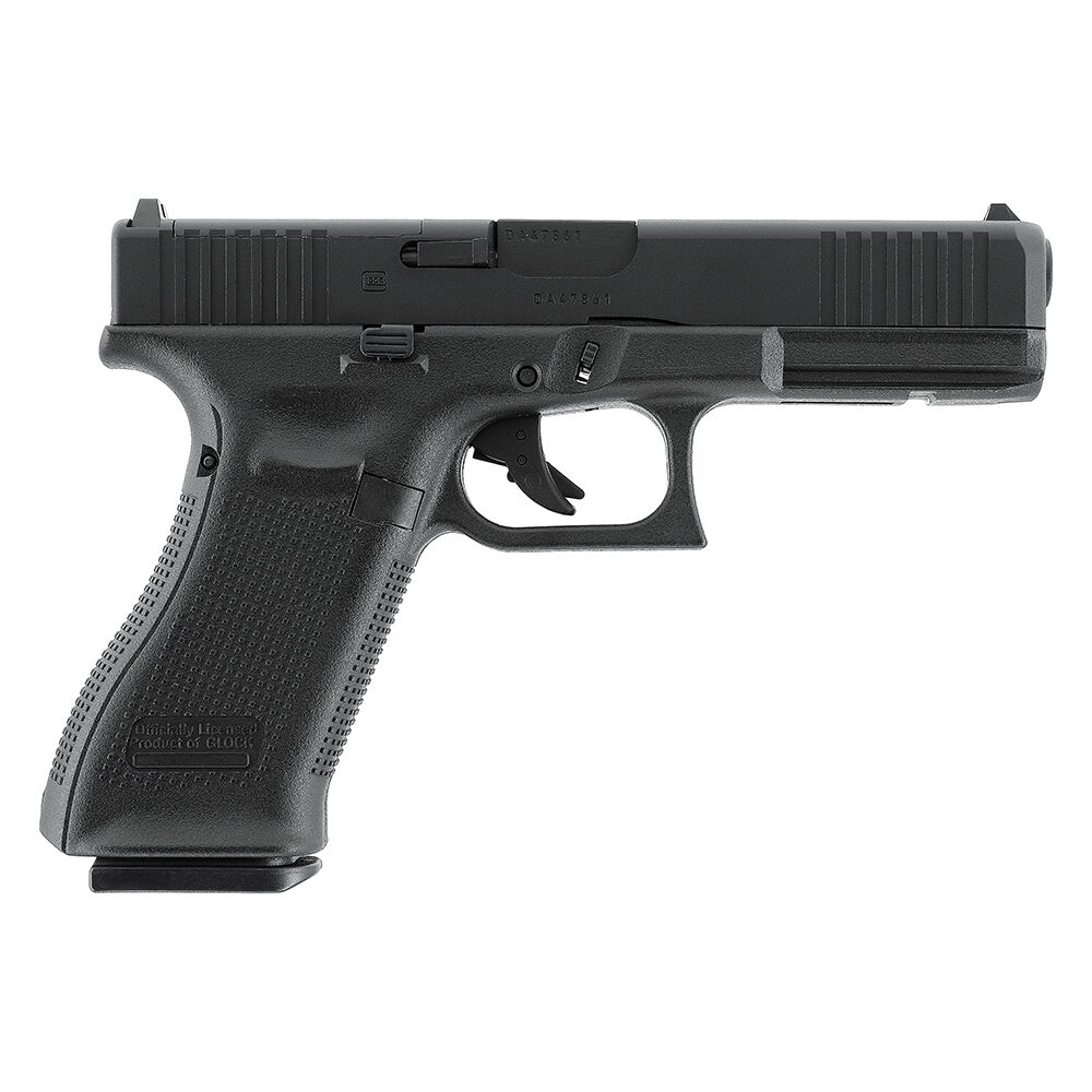 Glock 17 Gen5 MOS Co2 Pistole Blowback 4,5mm BB Aluschlitten + Adapterplatte Bild 2