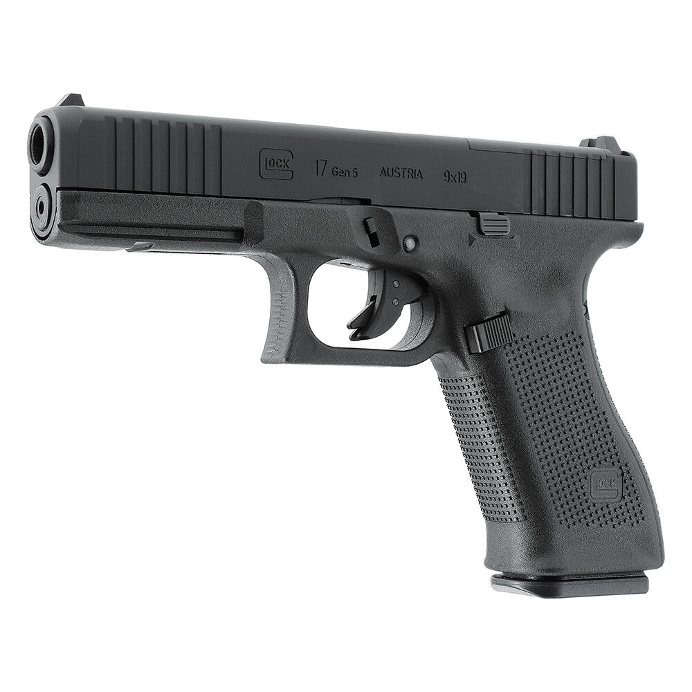 Glock 17 Gen5 MOS Co2 Pistole Blowback 4,5mm BB Aluschlitten + Adapterplatte Bild 3