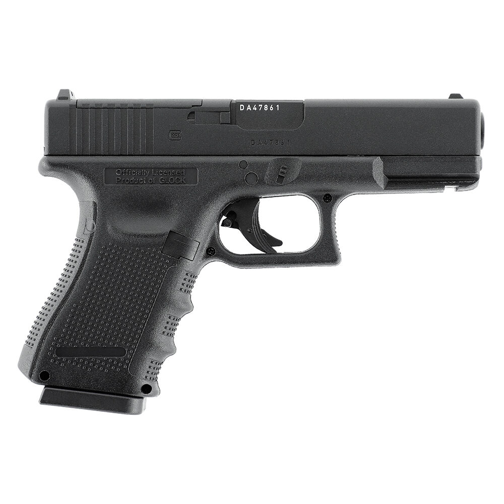 Glock 19 Gen4 MOS Co2 Pistole NBB 4,5mm BB schwarz Metallschlitten Bild 2