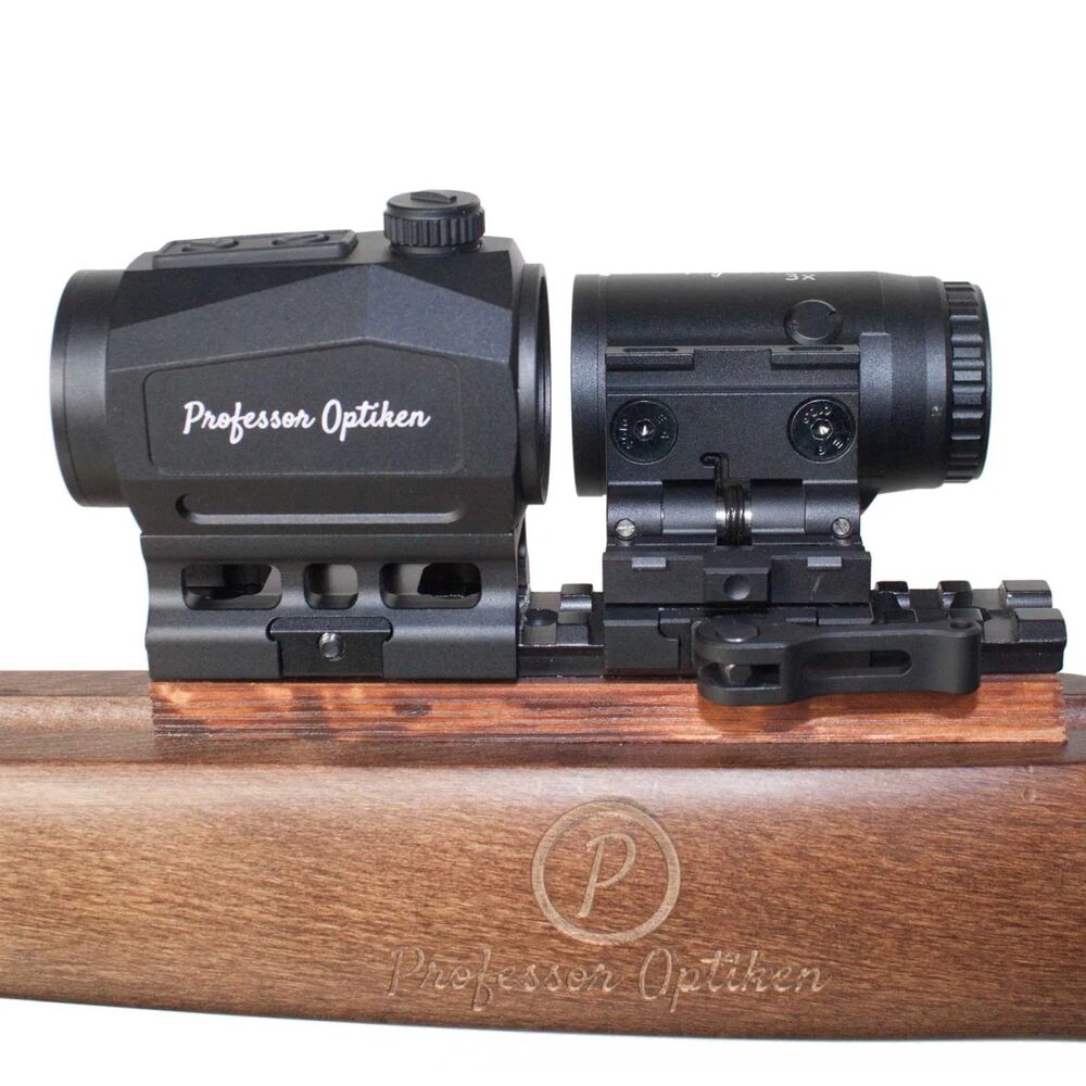 Professor Optiken Reflexvisir Tegernsee 3-fach Vergr��erungsobjekitv Klappmontage Bild 5