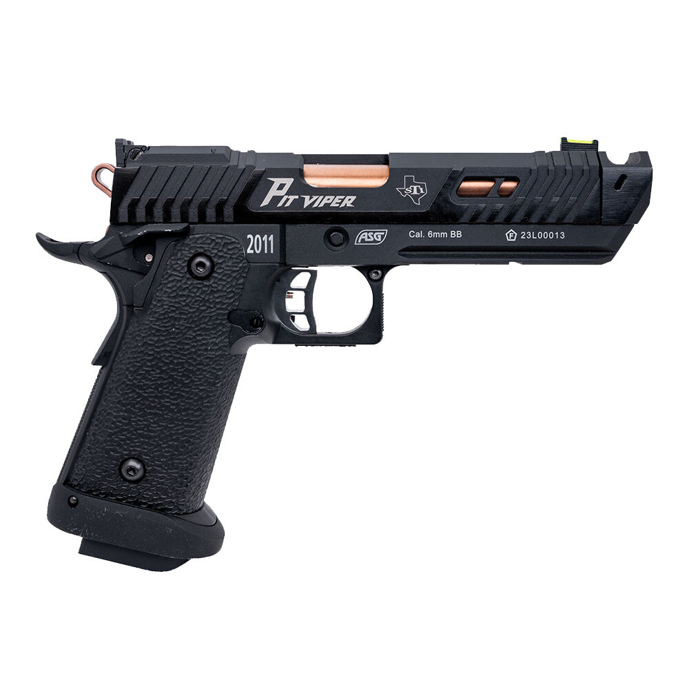 ASG STI Pit Viper Airsoft Co2 Pistole CBB 6mm BB Schwarz Bild 2